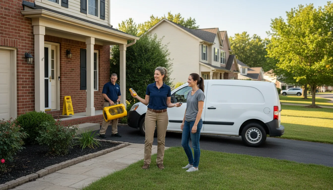 Water restoration image for Flood Water Cleanup, Removal And Restoration Services in Woodstock, VA